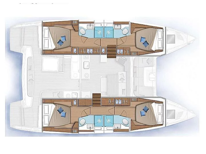 Lagoon 46 (Altair) Plan image - 10