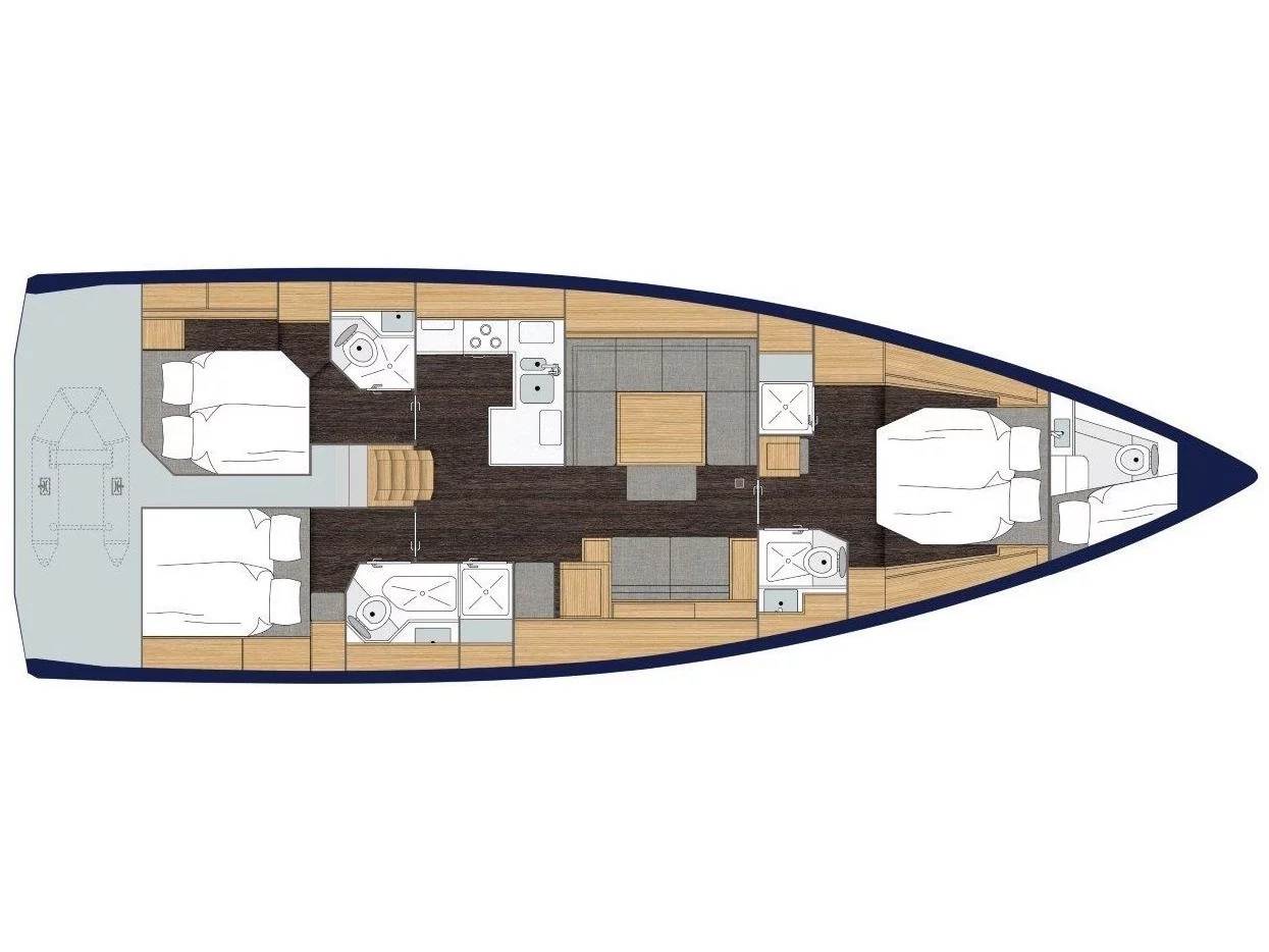 Bavaria C50 Style (Hainan) Plan image - 15