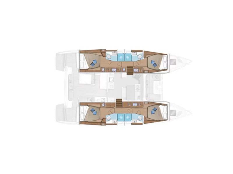 Lagoon 46 (WHITE PEARL) Plan image - 23