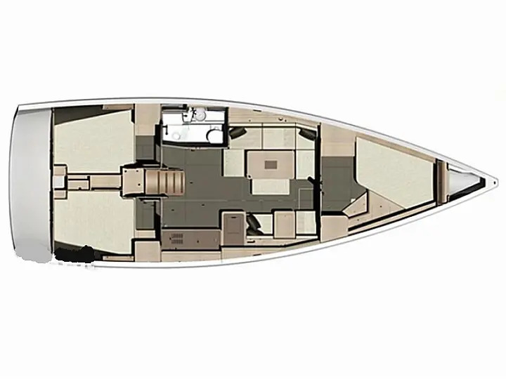 Photo #3 - Dufour 410 Grand Large (Tigre do Mar) in Angra dos Reis - 17744