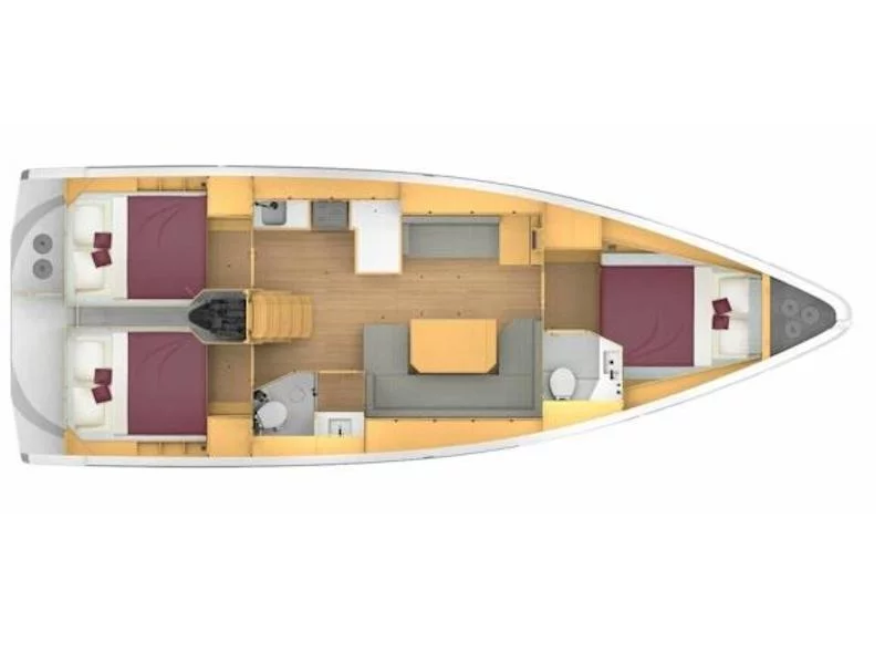 Bavaria C42 (Joy) Plan image - 3