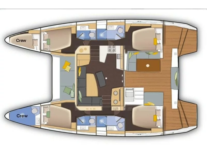 Lagoon 42 (Veryta) Plan image - 4