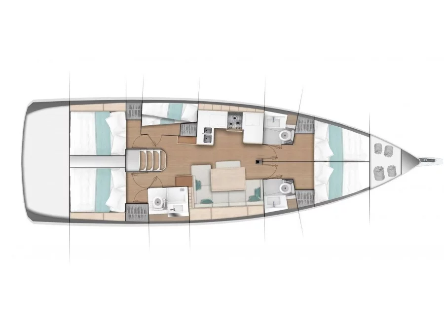 Sun Odyssey 490 -2020 (Selini) Plan image - 6