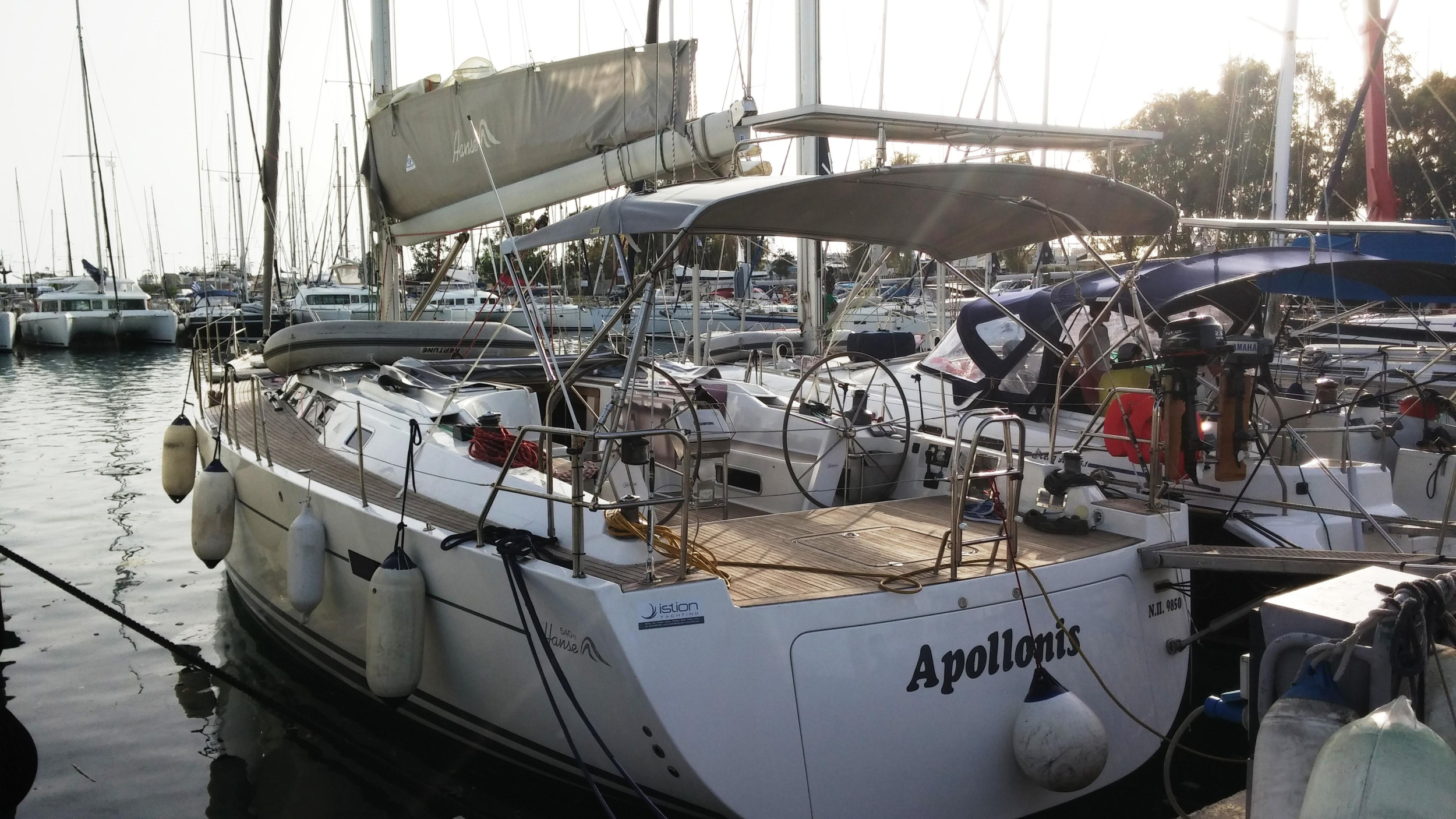 Photo #40 - Hanse 540e (APOLLONIS) in Salamina - 17406