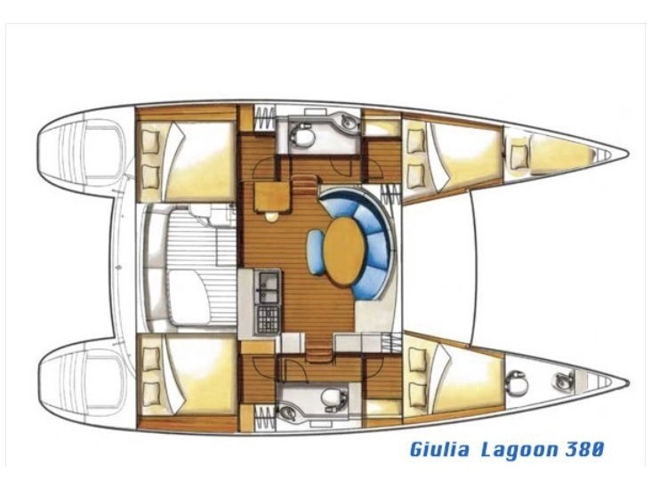 Photo #4 - Lagoon 380 (Giulia) in Marsala - 17771