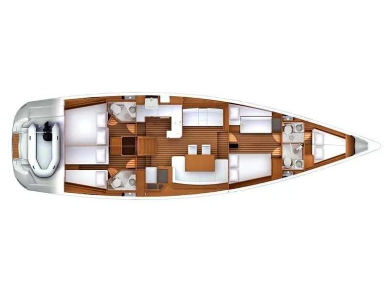 Jeanneau 57 (Summerlove) Plan image - 9