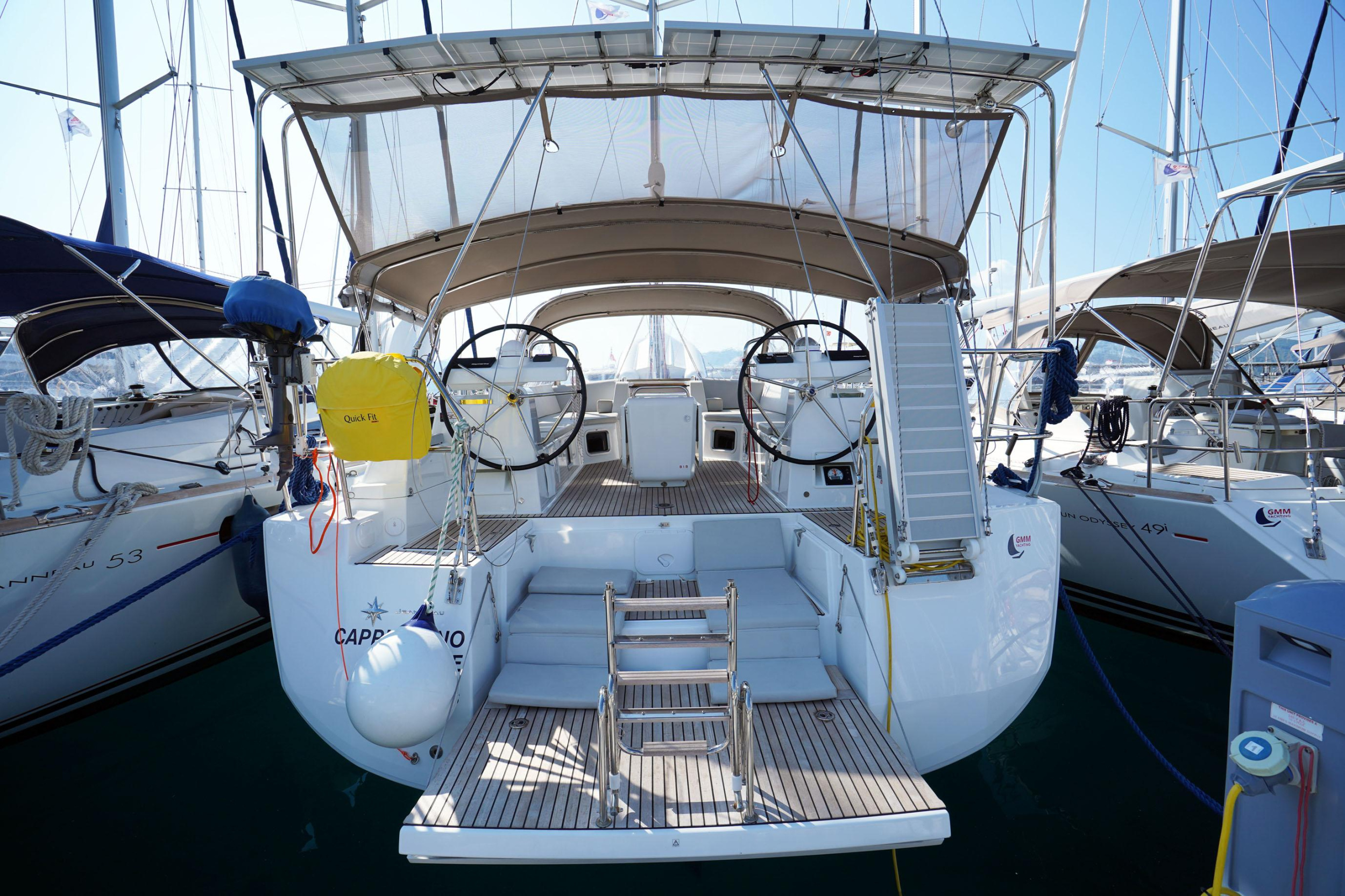 Photo #6 - Jeanneau 54 (Cappuccino Due) en Marmaris - 13592
