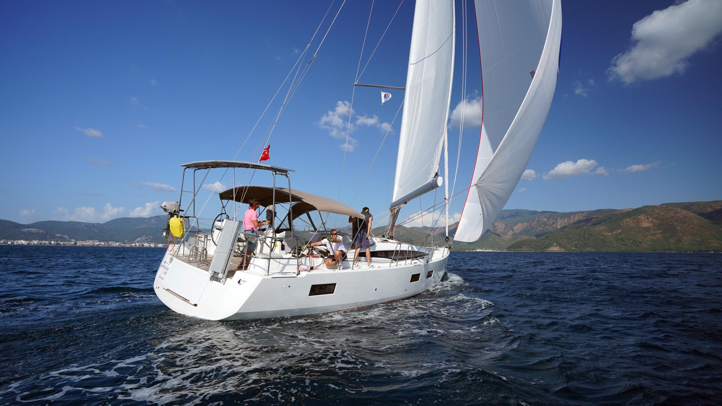 Photo #2 - Jeanneau 54 (Cappuccino Due) en Marmaris - 13592