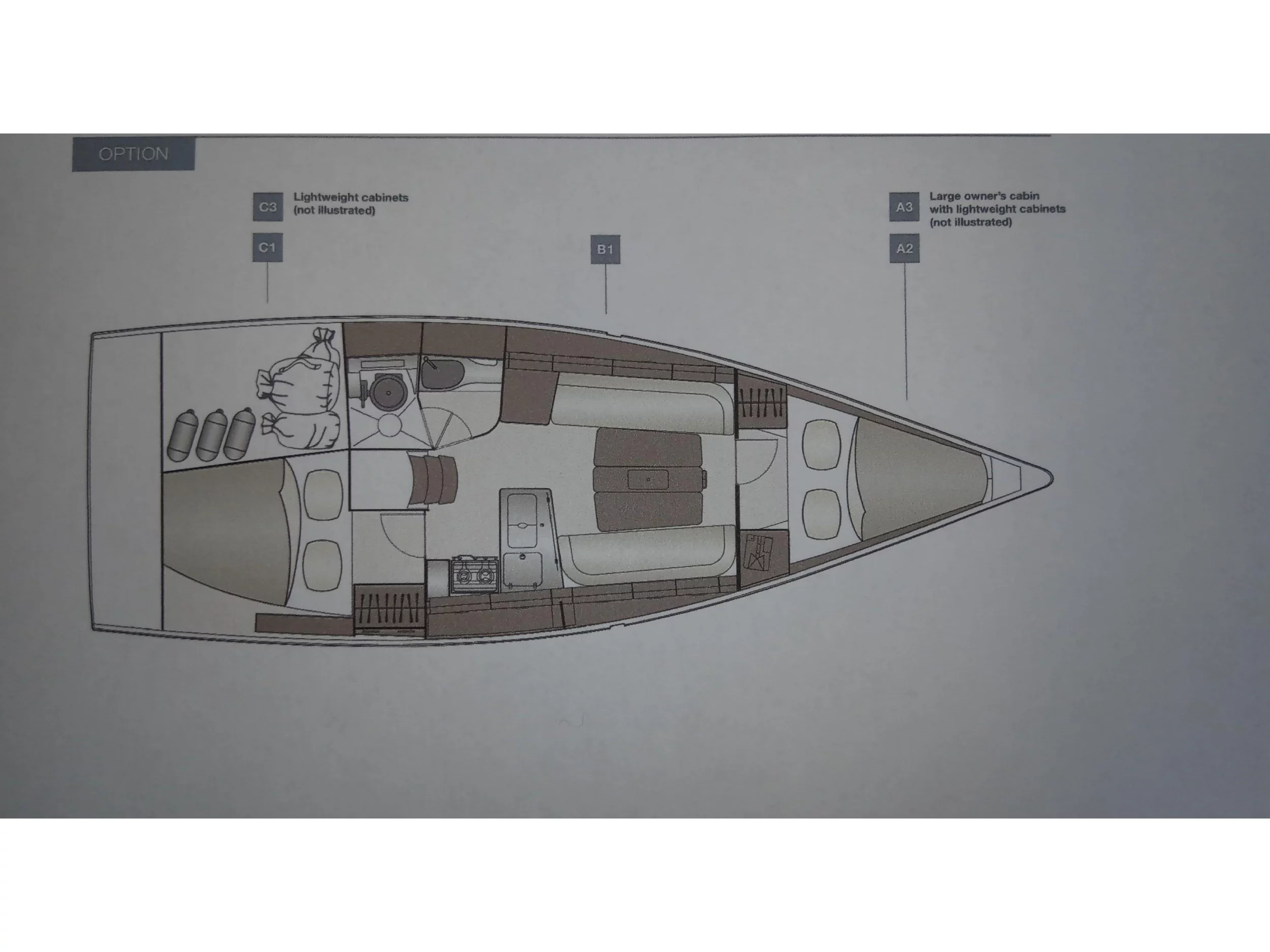 Dehler 34 (Hangover) Plan image - 1