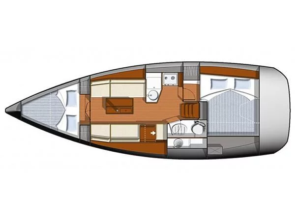 Sun Odyssey 33i (Paola) Plan image - 8