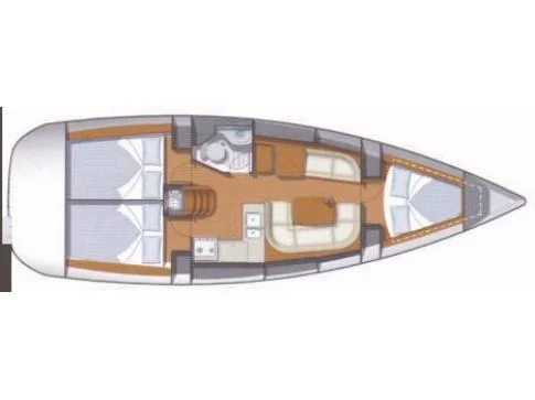 Sun Odyssey 36i (Mia) Plan image - 19