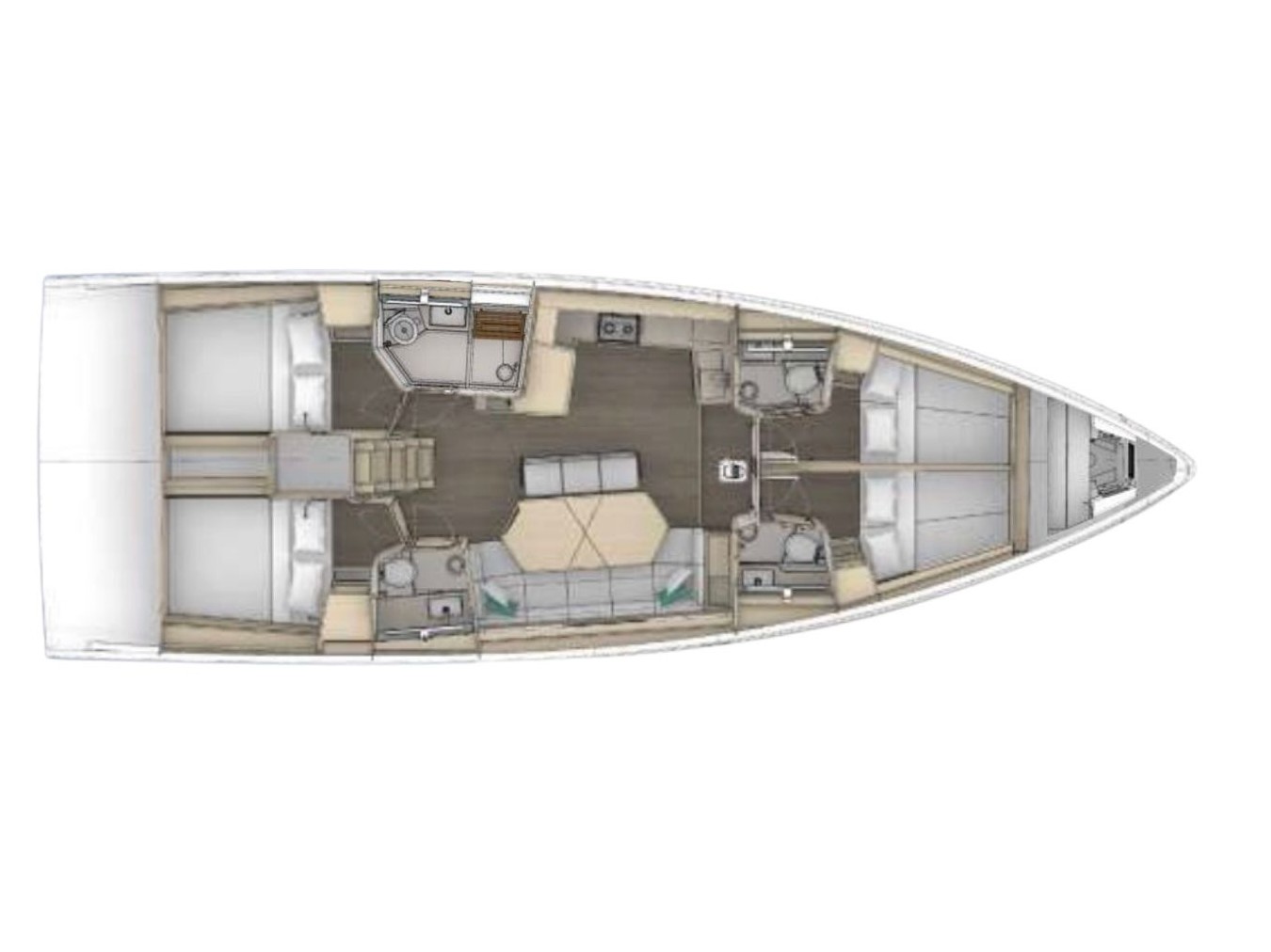 Dufour 48 SAILBOAT — photo 7
