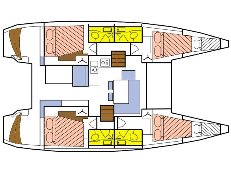 Lagoon 40 (Unicorn) Plan image - 16