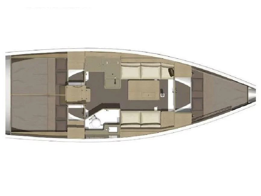 Dufour 350 GL (Sofia) Plan image - 7