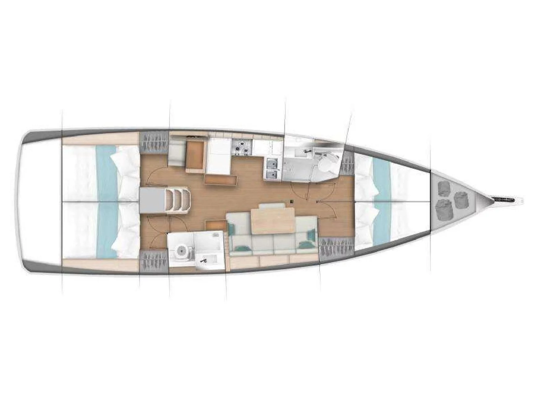 Sun Odyssey 440 (Marilyn) Plan image - 14
