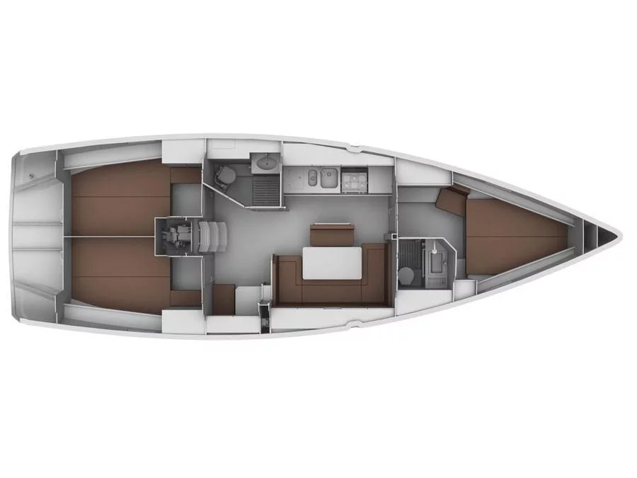 Bavaria Cruiser 40 (Almina) Plan image - 3