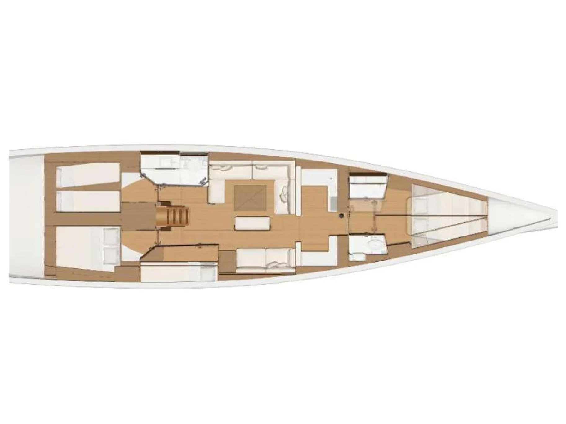 Dufour 520 Grand Large (Zoe) Plan image - 11