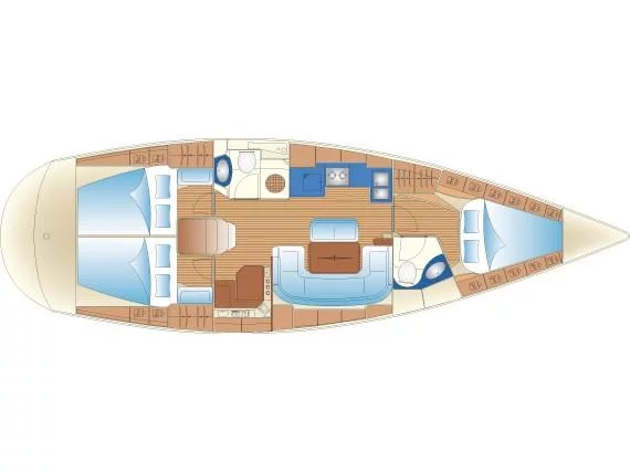 Bavaria 42 Cruiser (Efesos) Plan image - 4