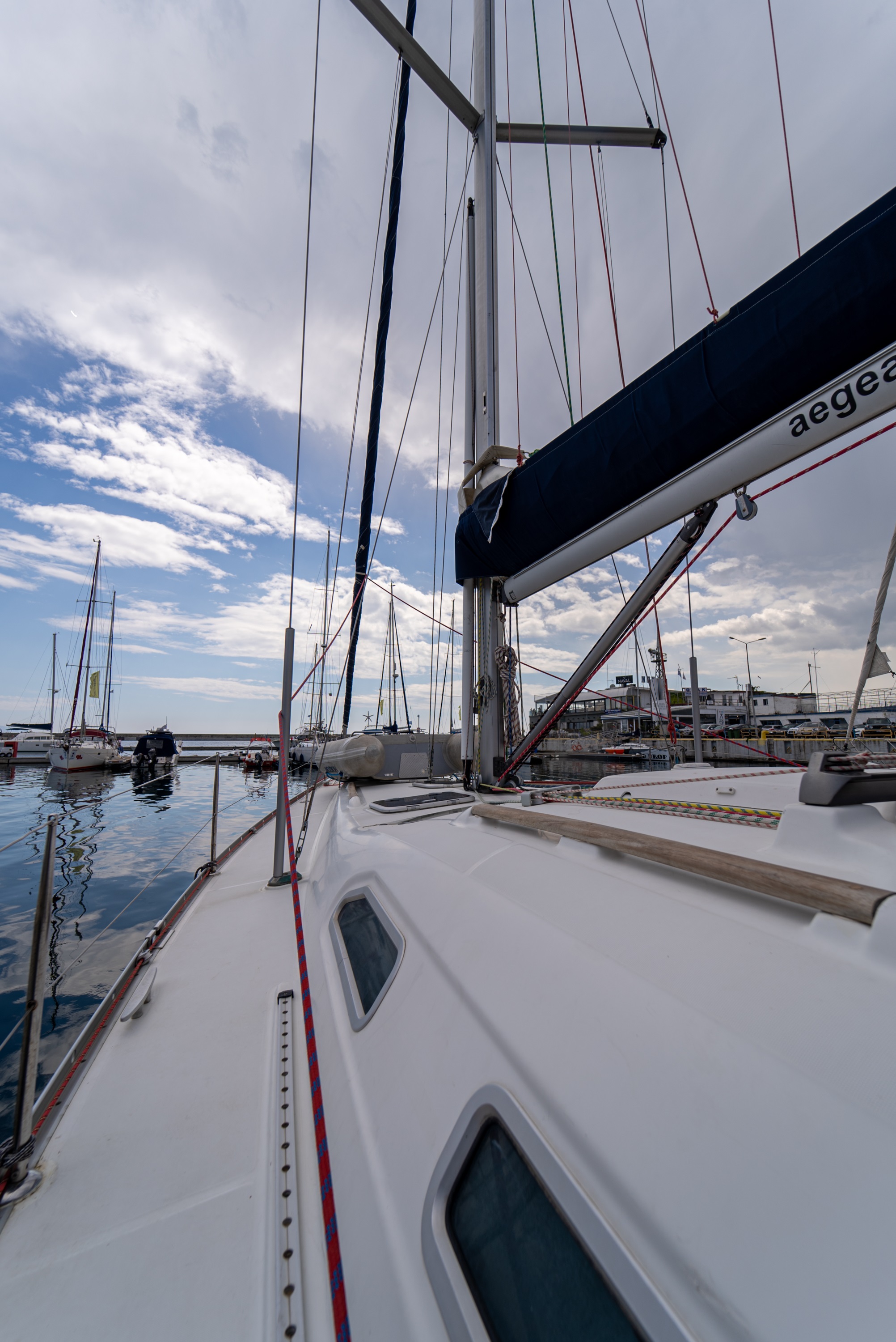 Photo #14 - Oceanis 393 Clipper (Aeolian Too (Solar, heating, Plotter)) en Kavala - 13590