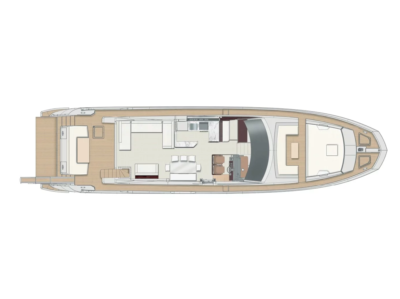 Azimut 72 (Relax of Croatia) Plan image - 4