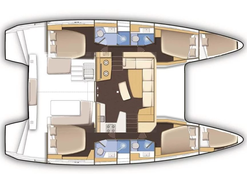 Lagoon 42 (Alchemy) Plan image - 9