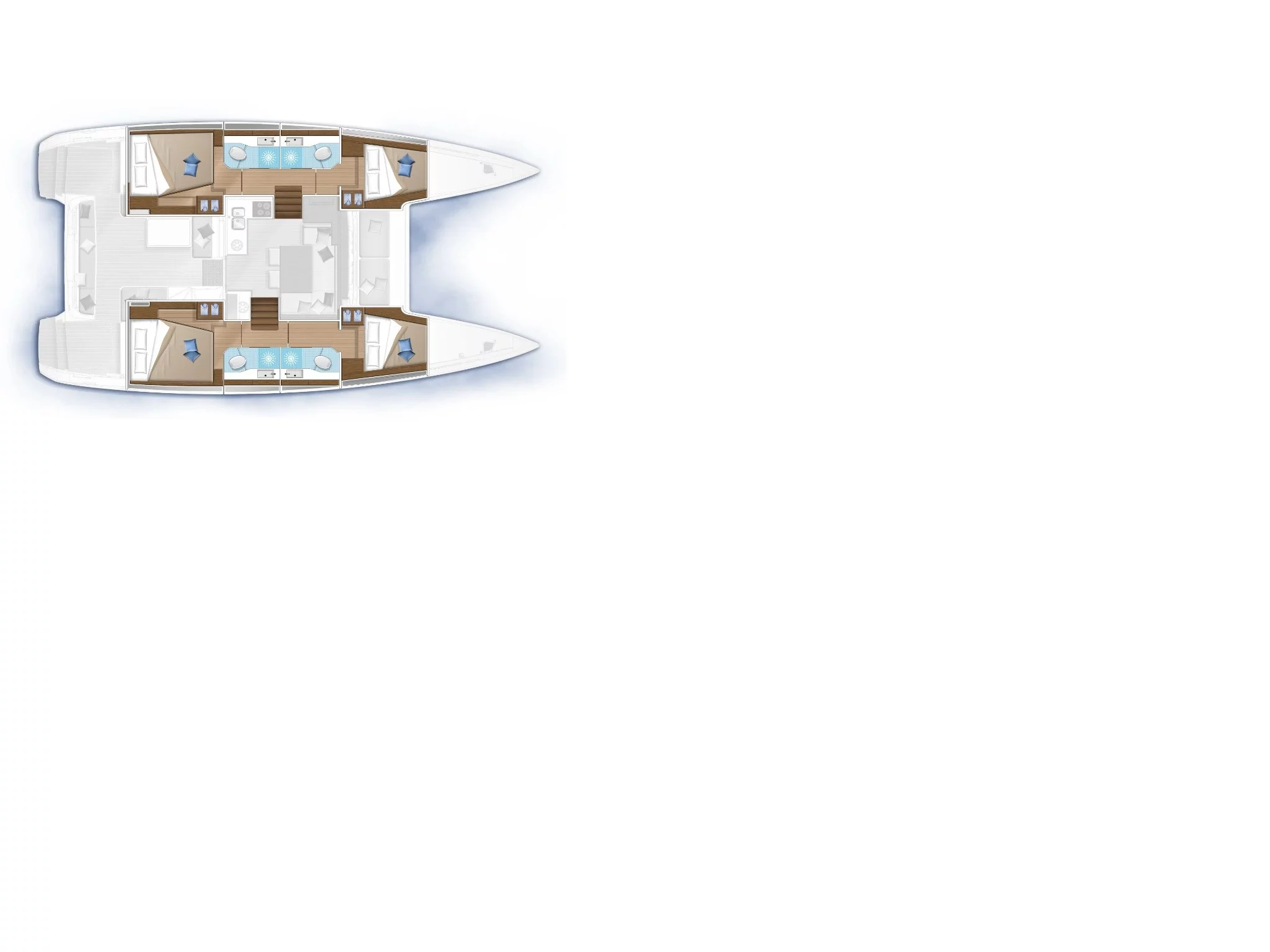 Lagoon 40 (L'Avventura) Plan image - 4