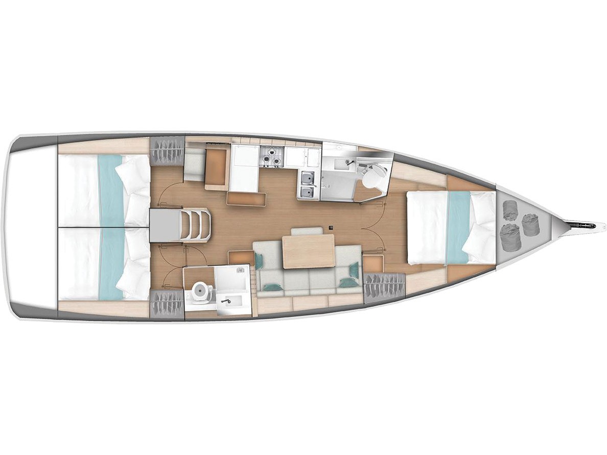 Photo #9 - Sun Odyssey 440 (Celtic Breeze) in Orhaniye - 17926