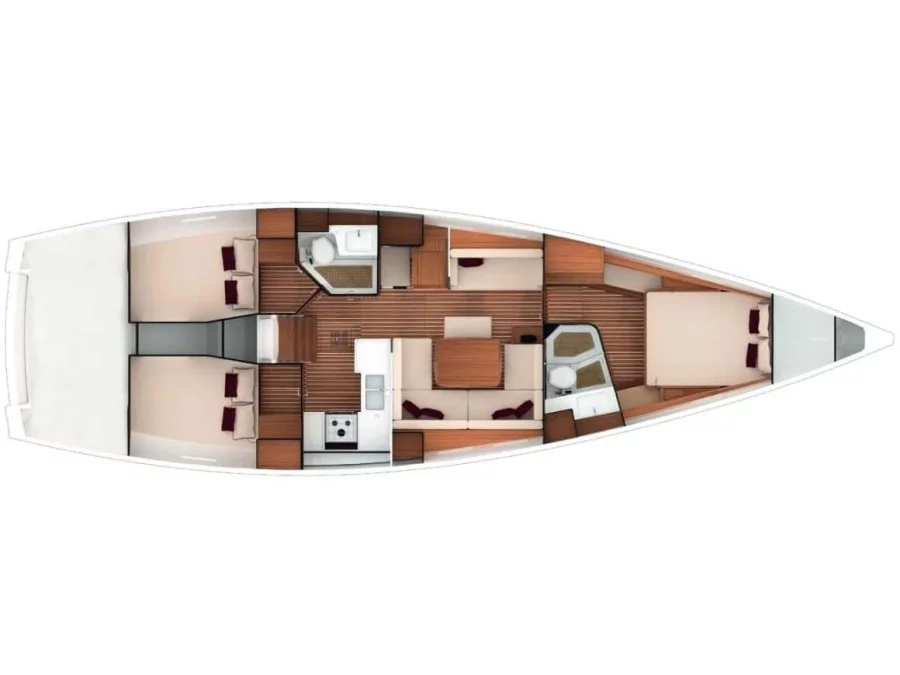 Italia Yachts 13.98 (Papillon) Plan image - 11