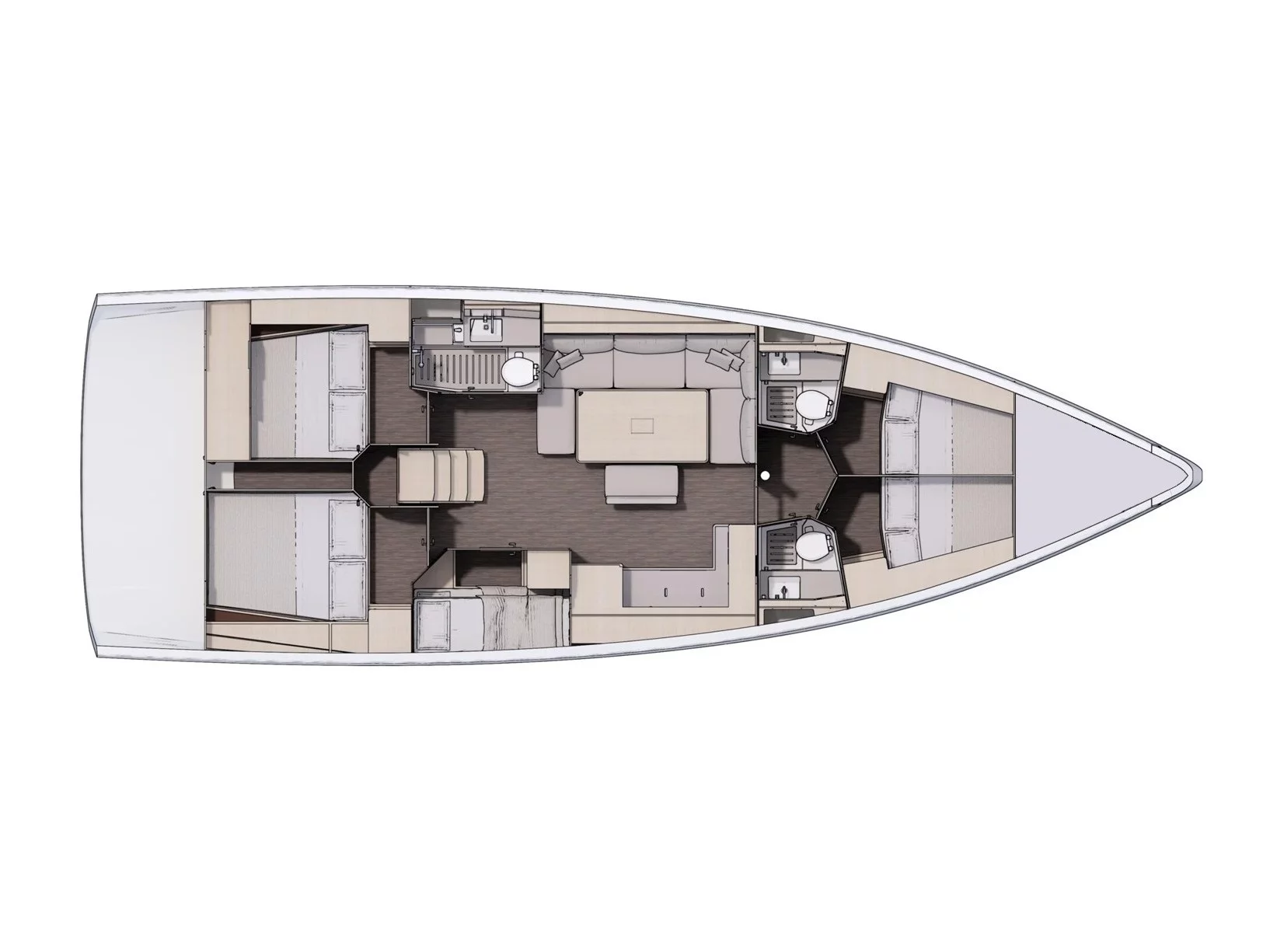 Dufour 470 Grand Large (Andreja) Plan image - 41