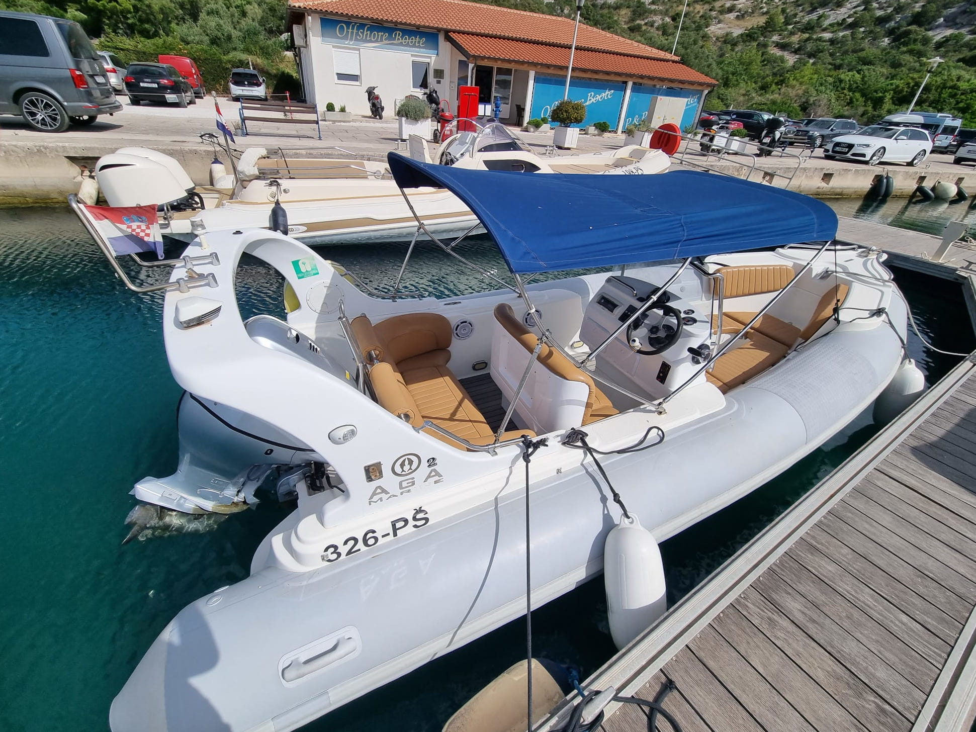 Photo #3 - AGA Marine Spirit 640 (AGA) in Primosten - 24421
