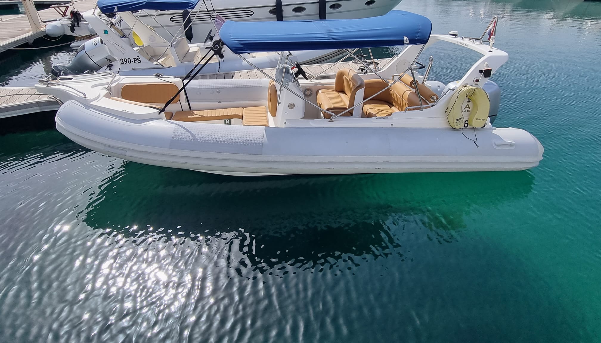 Photo #2 - AGA Marine Spirit 640 (AGA) in Primosten - 24421