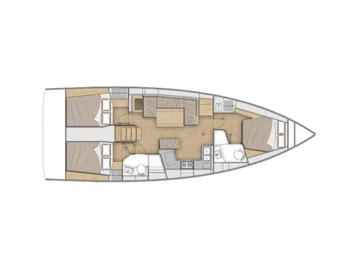 Oceanis 40.1 (Tagada 4) Plan image - 12