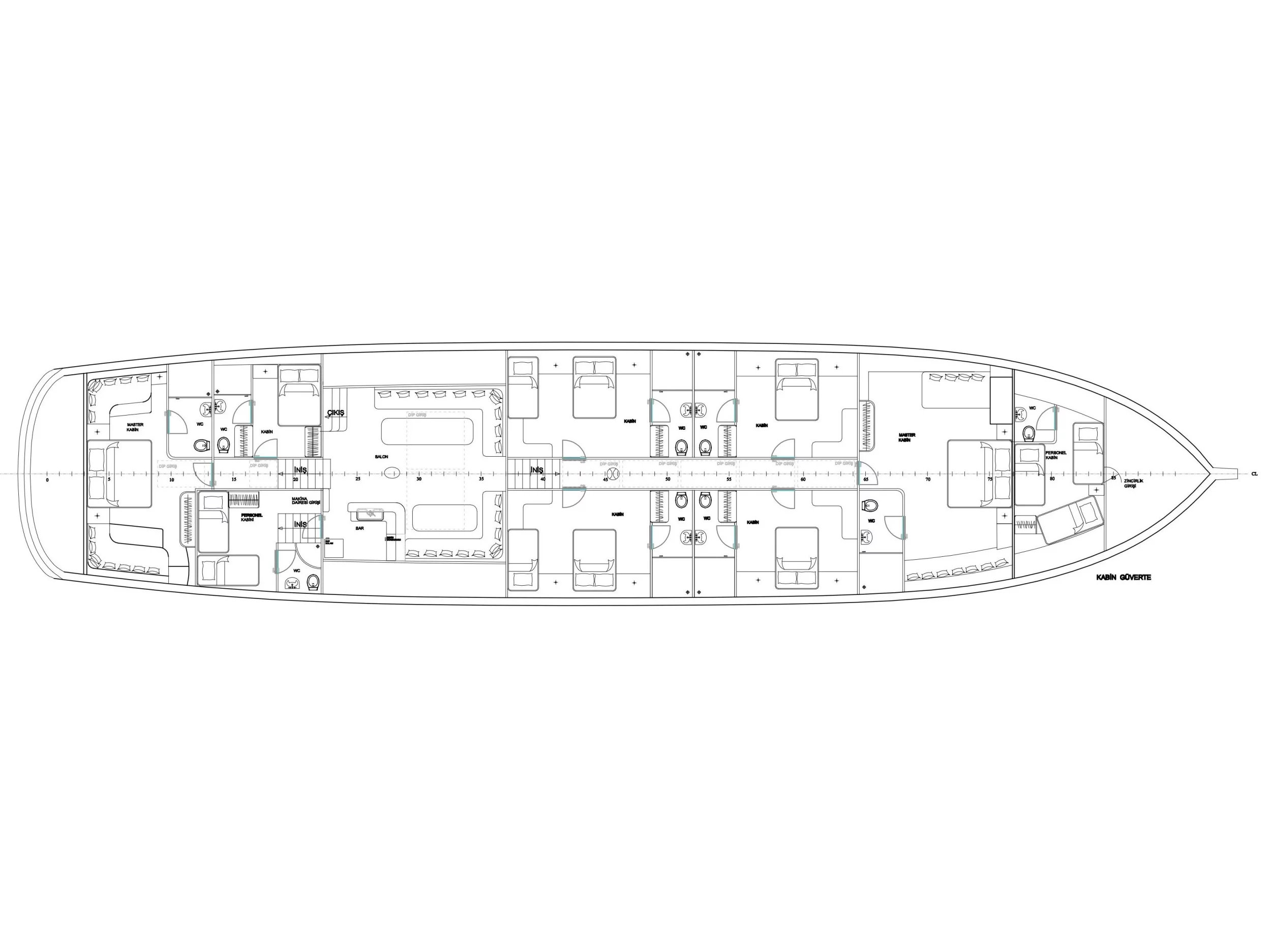 Gulet Caustic (Caustic) Plan image - 34