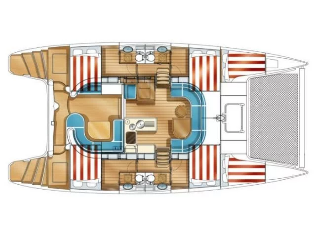 Nautitech 441 (Starlight) Plan image - 2