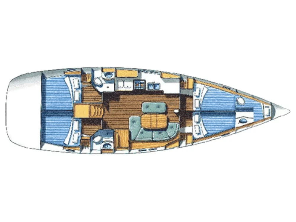 Oceanis 473 (Vori) Plan image - 21