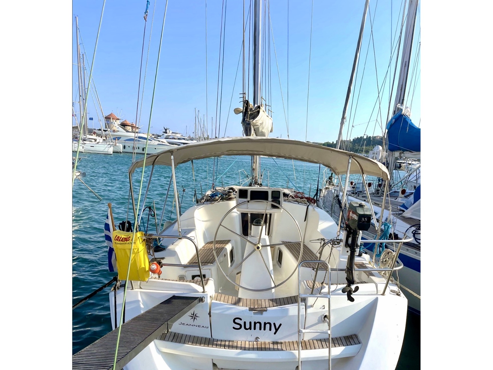 Photo #1 - Sun Odyssey 36i (Sunny) en Rhodes - 18279