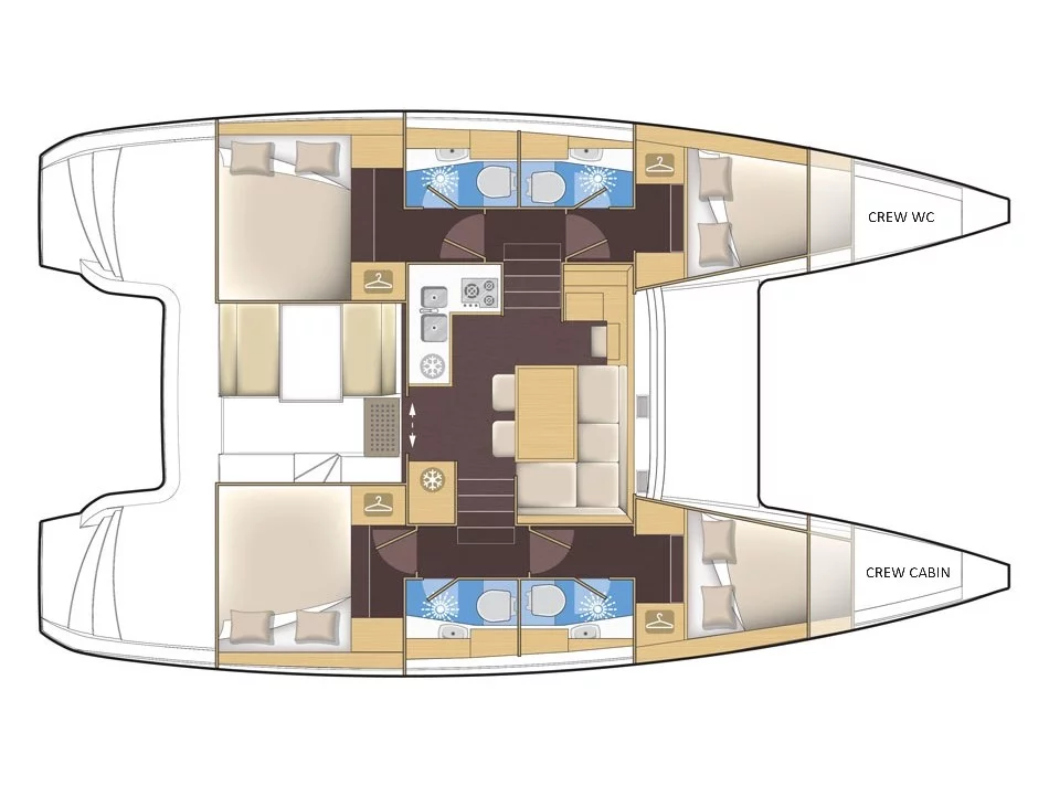 Lagoon 39 (KALLISTI) Plan image - 19