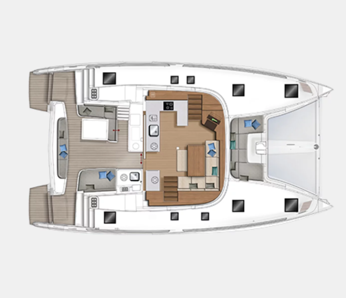 Lagoon 46 (Grand Blue)  - 7