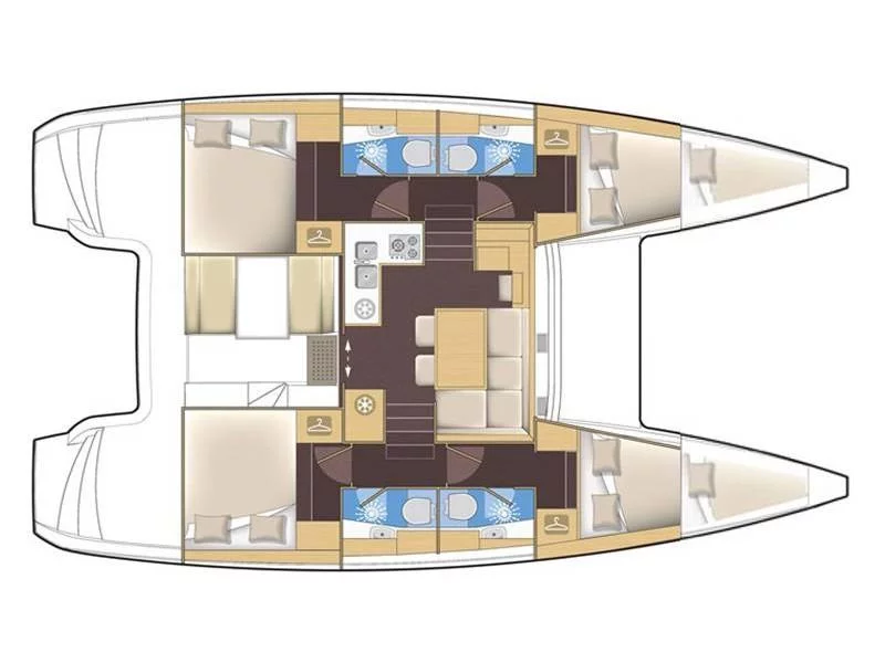 Lagoon 39 (NIRVANA) Plan image - 14