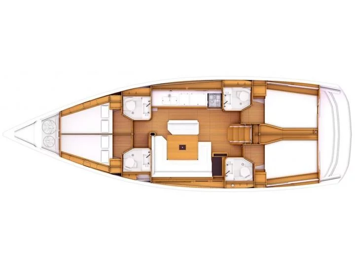Sun Odyssey 479 (Aurelia) Plan image - 19