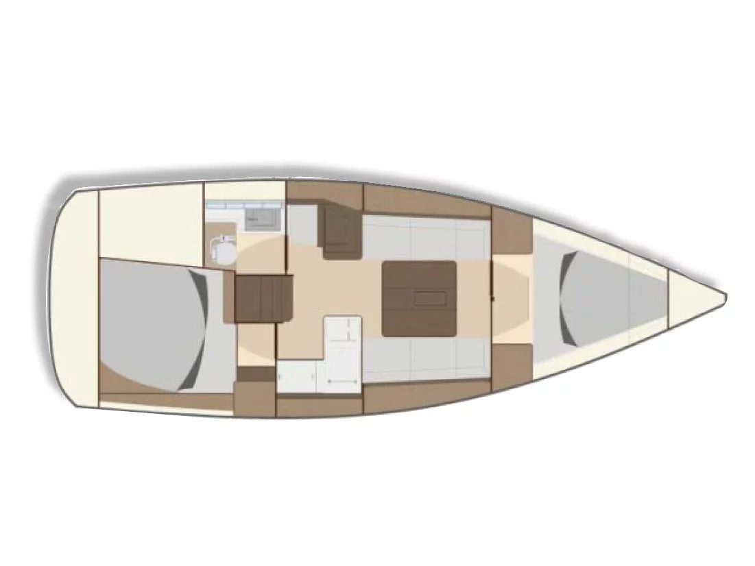 Dufour 335 Grand Large (Vittoria) Plan image - 15
