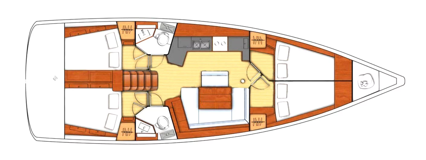 Oceanis 45 (Stella)  - 4