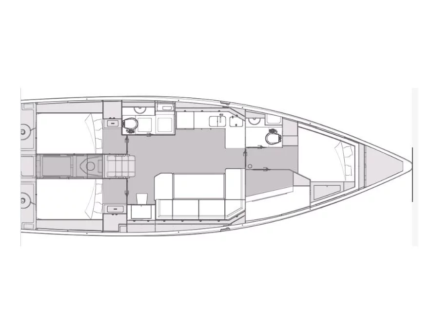 Elan Impression 43 (My Dreams) Plan image - 1