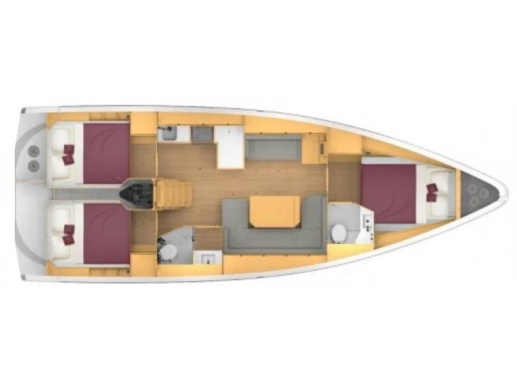 Bavaria C42 (Atlanta) Plan image - 18