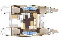 Lagoon 450 Fly (Genarator, , , Inverter) (ALKISTIS) Plan image - 1