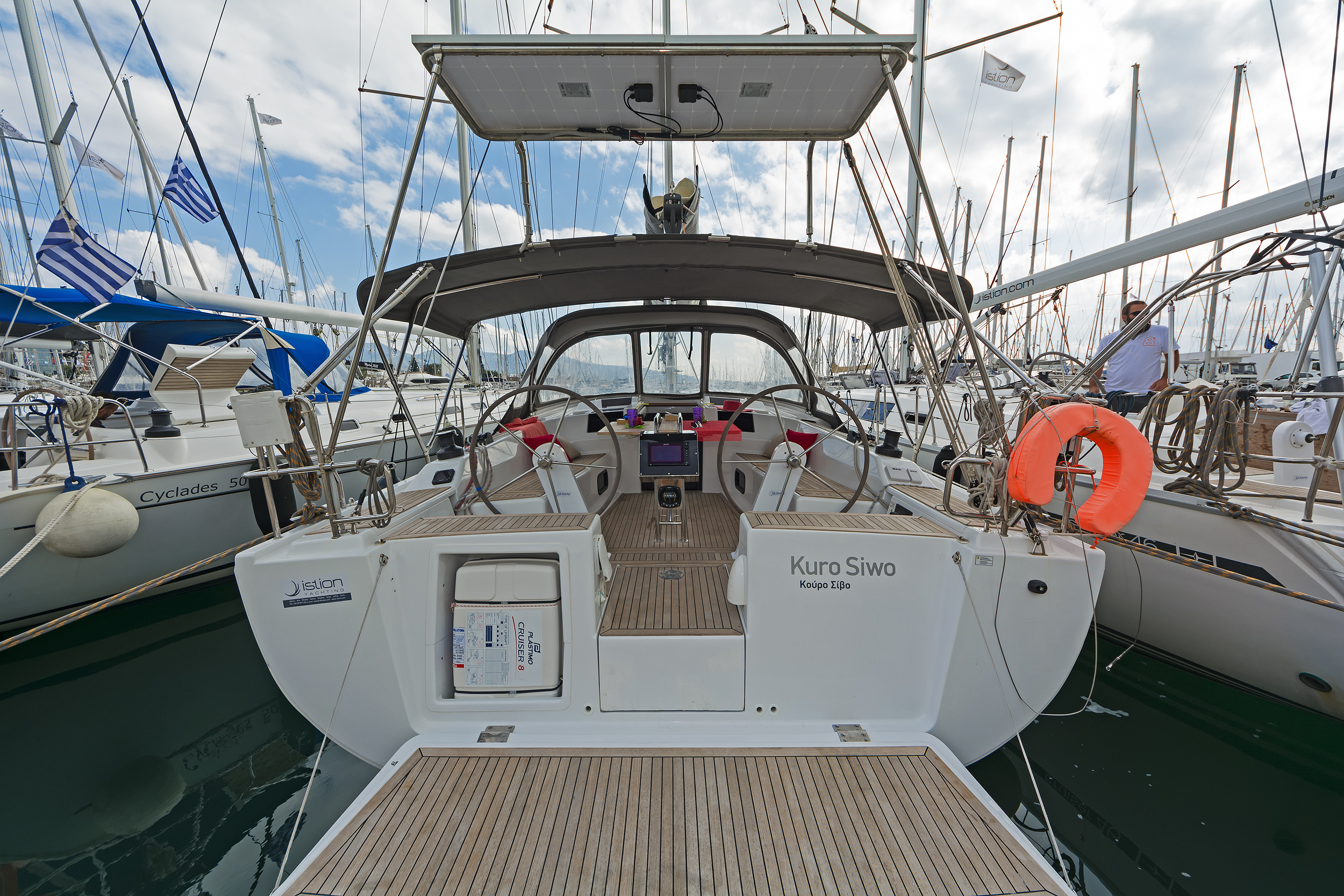 Photo #11 - Hanse 415 (Kuro Siwo) en Rhodes - 3895