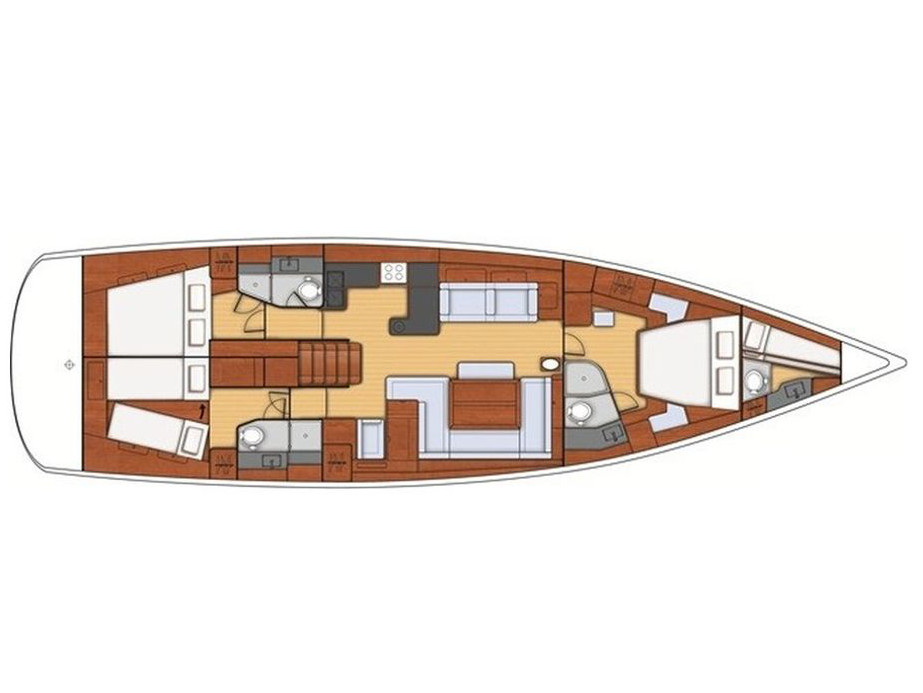 Photo #3 - Oceanis 60 (Ultreya) in Lefkada - 16850