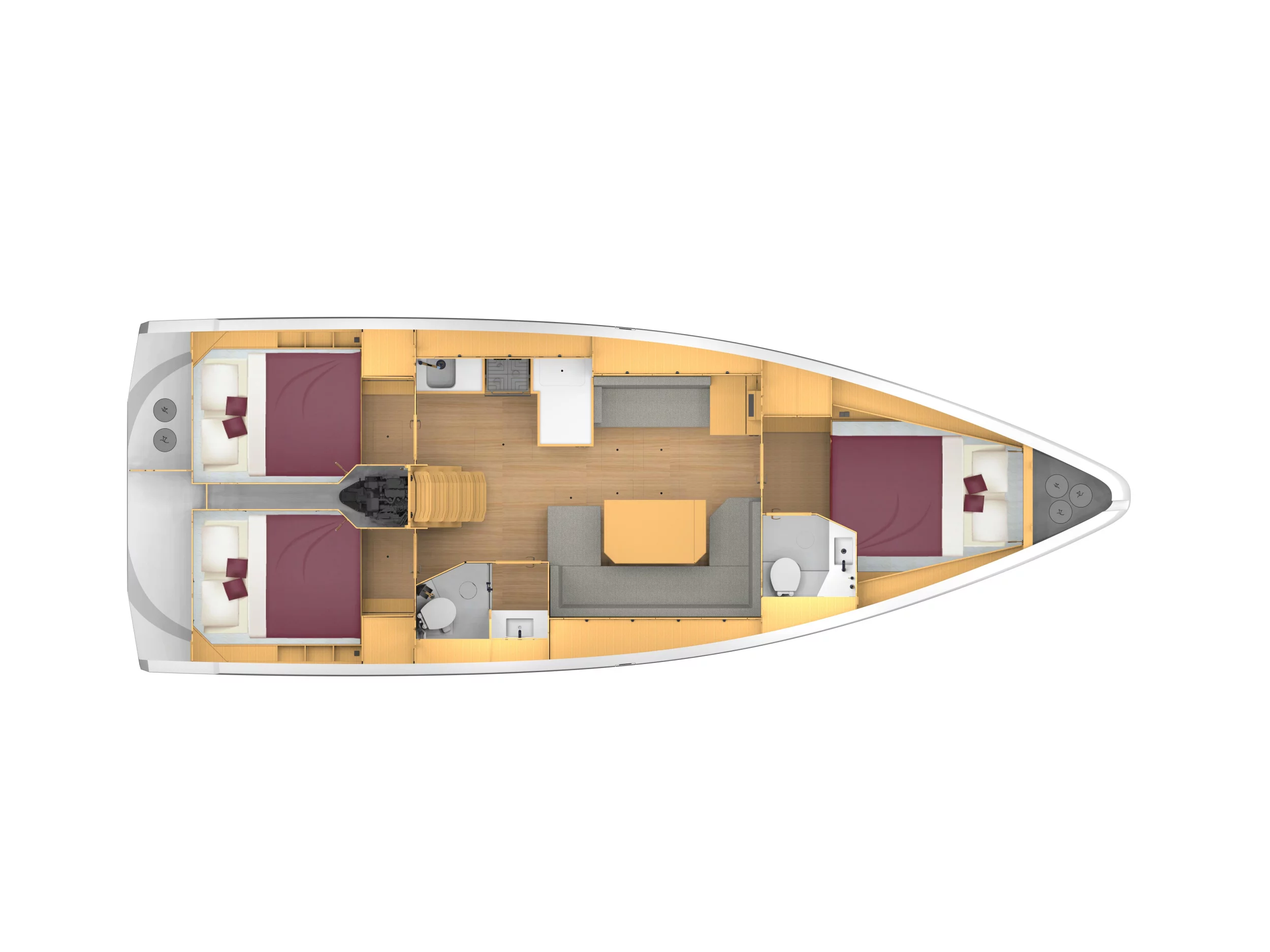 Bavaria C 42 (KIRKA) Plan image - 6