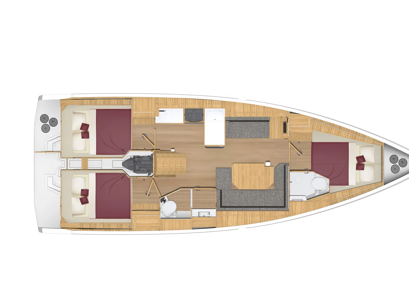 Bavaria C 38 (SUNNY) Plan image - 13