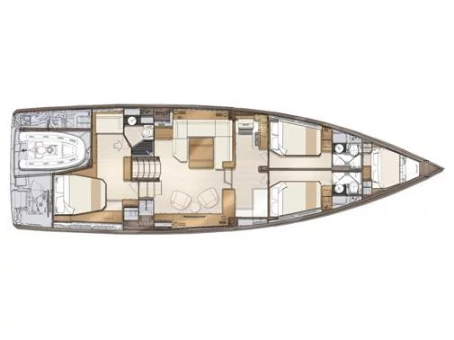 Jeanneau 60 (FRIENDS) Plan image - 2